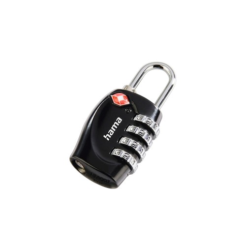 Cadeado com Código Preto