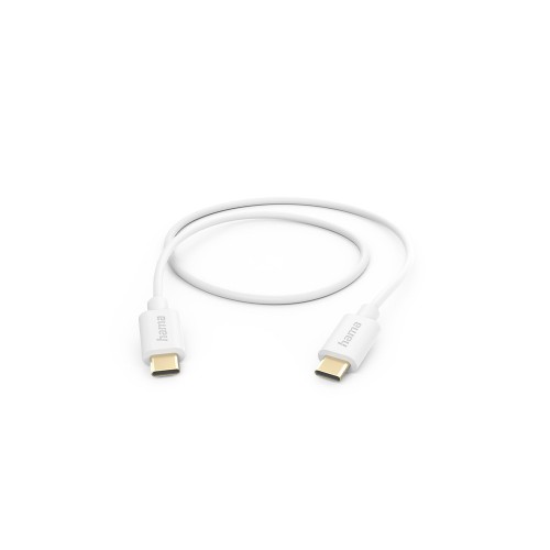 Cabo USB-C 2.0 para USB-C 1m Branco