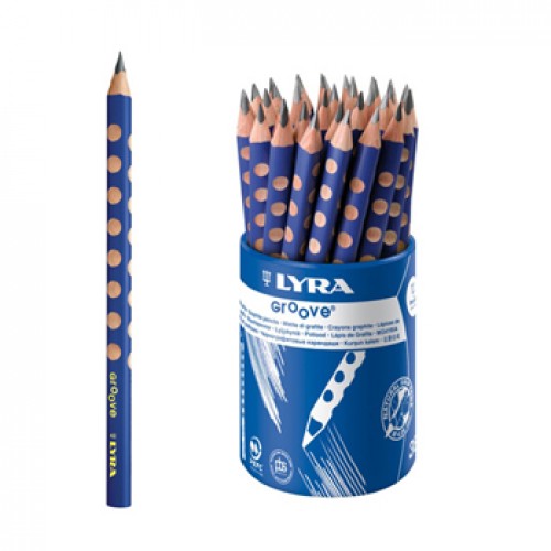 Lápis Carvão Nº2-HB Lyra Groove Grafito Copo 36un