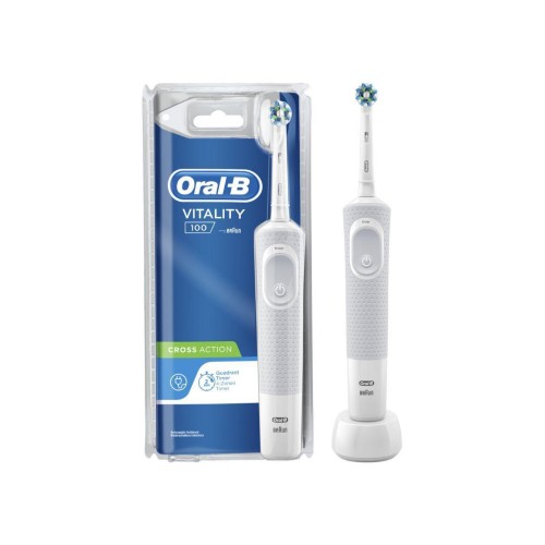 Escova de Dentes Oral-B Elétrica Vitality 100 Branco