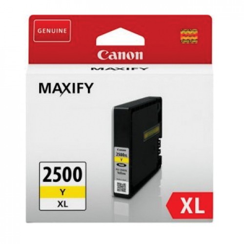 Tinteiro Canon 2500XL Amarelo 9267B001 19,3ml 1700 Pág.