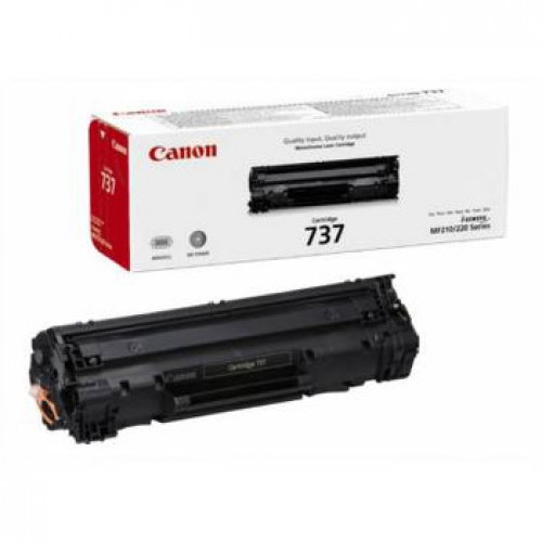 Toner Canon 737 Preto 9435B002 2500 Pág.