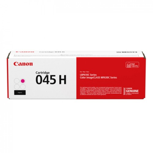 Toner Canon 045H Magenta 1244C002 2200 Pág.