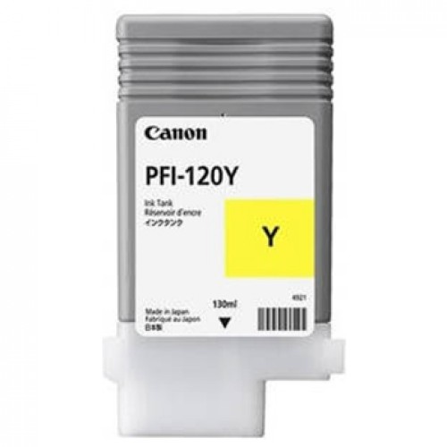 Tinteiro Canon PFI-120 Amarelo 2888C001 130ml