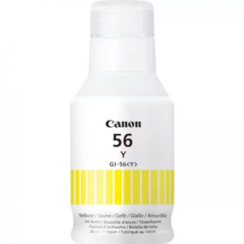 Tinteiro Canon GI-56Y Amarelo 4432C001 135ml 14000 Pág.