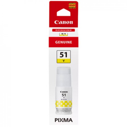 Tinteiro Canon GI-51Y Amarelo 4548C001 70ml 7700 Pág.