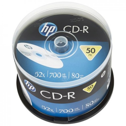 CD-R 700MB 52x HP Spindle 50un