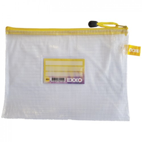 Bolsa A5 Fecho Correr Plástico