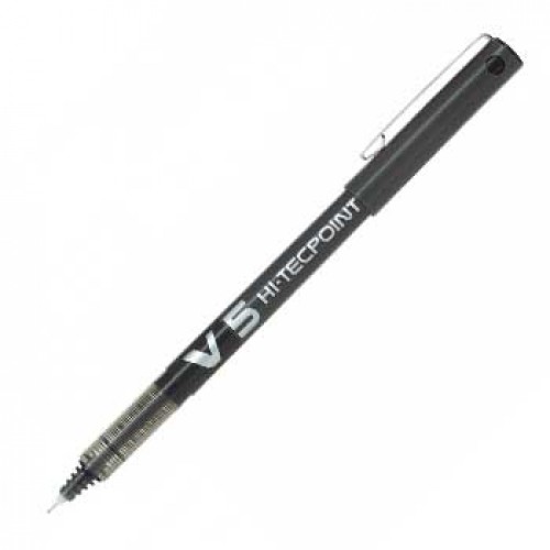 Marcador Roller Pilot V5 0,5mm Preto 1un