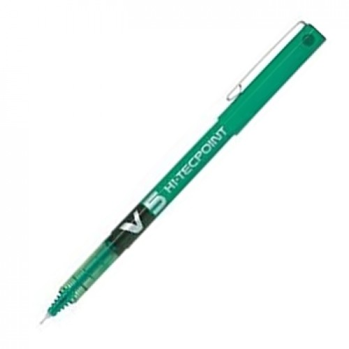 Marcador Roller Pilot V5 0,5mm Verde 1un