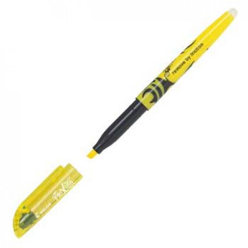 Marcador Fluorescente Pilot Frixion Light Apagável Amar. 1un