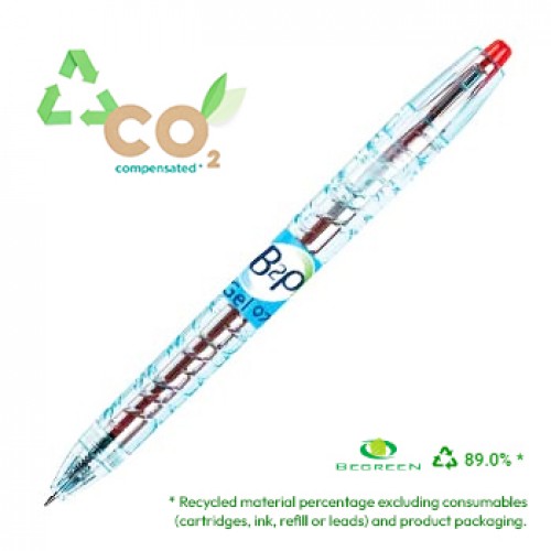 Esferográfica Gel Pilot B2P BG Retrátil Vermelho 0,7mm 1un