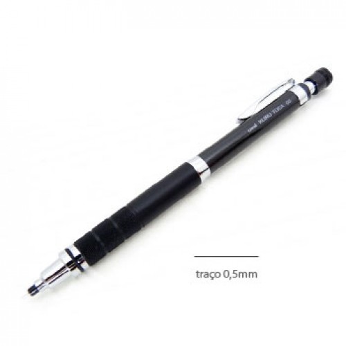 Lapiseira 0,5mm UNI Kurotoga M5-450T Preto