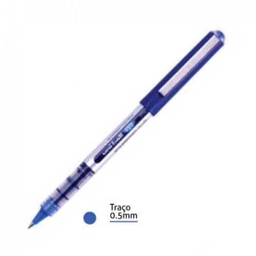 Marcador Roller Uniball UB150 0,5mm Azul 12un