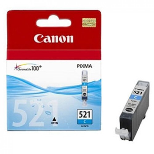 Tinteiro Canon 521 Azul 2934B001 9ml 448 Pág.