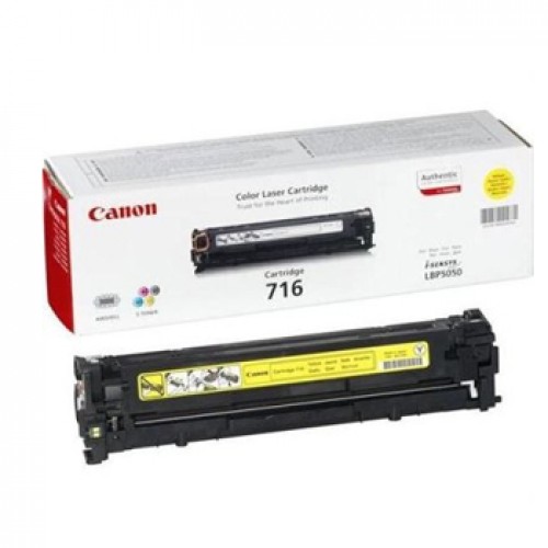Toner Canon 716 Amarelo 1977B002 1500 Pág.