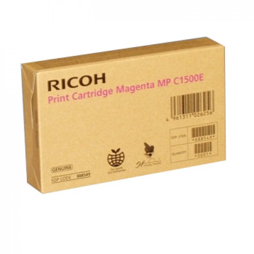 Tinta Ricoh MP-C1500E Magenta 888549