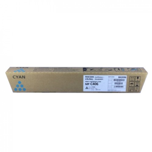 Toner Ricoh MP-C406 Azul 842096 6000 Pág.