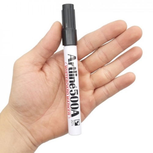Marcador Quadros Brancos Artline 500A 2mm Preto 12un