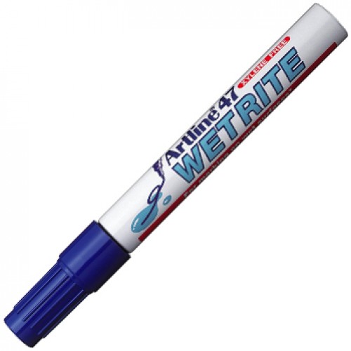 Marcador Superfícies Molhadas Artline 47 Azul 1un