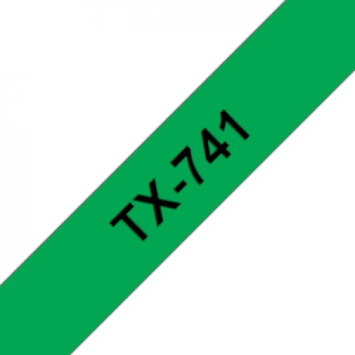 Fita Laminada 18mmx15mts Verde/Preto