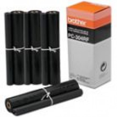 Pack Rolos Transferência Térmica Brother PC-304 230 Pág.