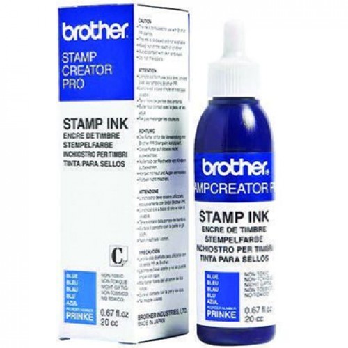 Tinta BROTHER Azul para Carimbos 20cc