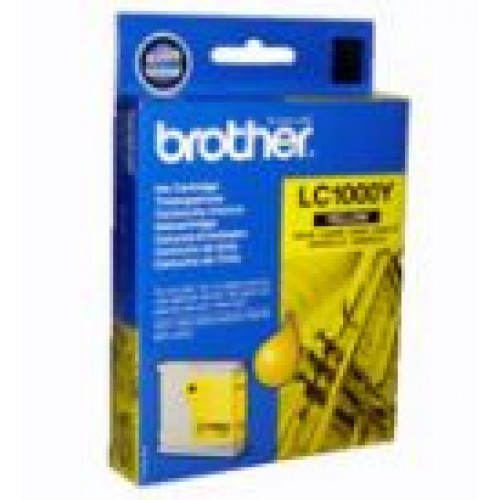 Tinteiro Brother LC1000Y Amarelo 6,5ml 400 Pág.