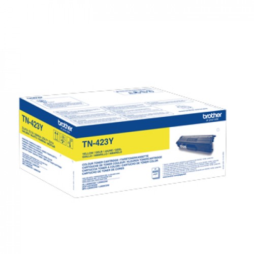 Toner Brother TN-423Y Amarelo 4000 Pág.