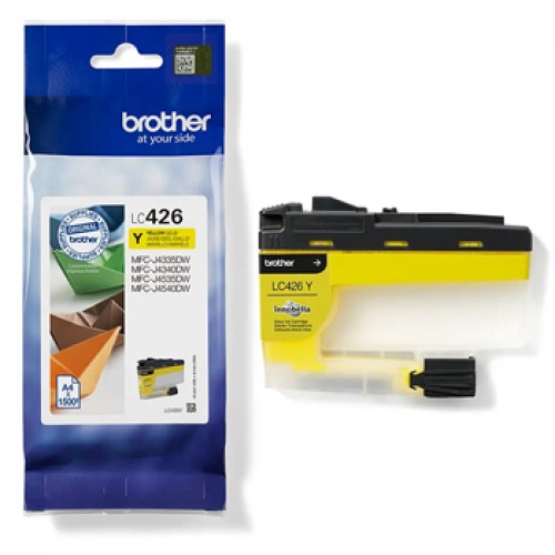 Tinteiro Brother LC426Y Amarelo 1500 Pág.