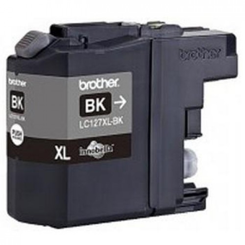 Tinteiro Brother LC127XLBK Preto 1200 Pág.