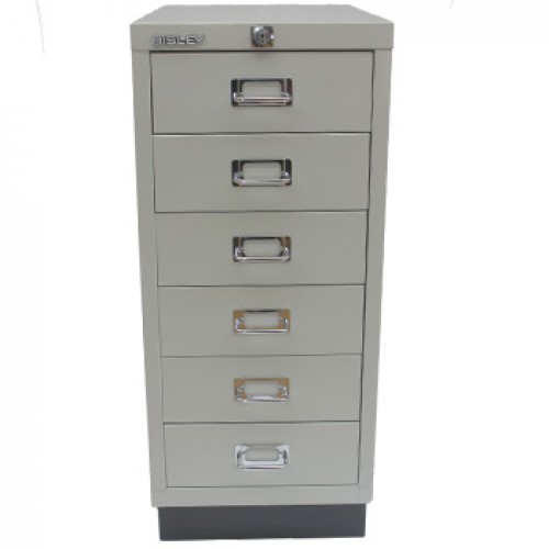 Movel Metal com Fecho 673x279x429mm com 6 Gavetas Cinza