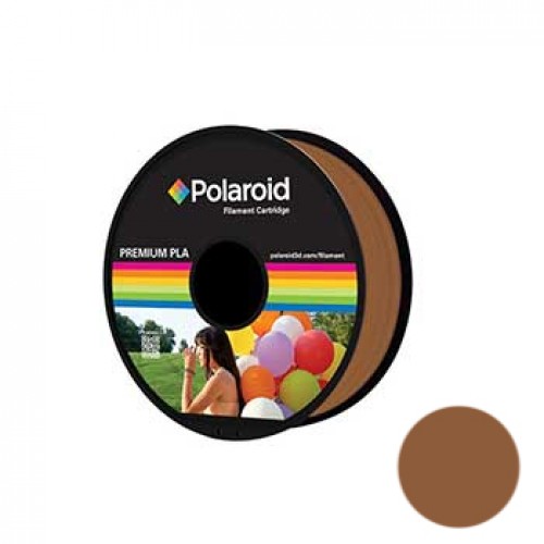 Filamento Universal PLA 1.75mm Polaroid 1Kg Laranja