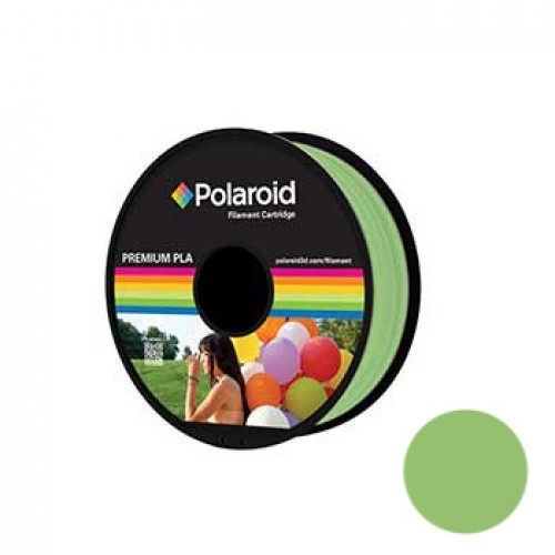 Filamento Universal PLA 1.75mm Polaroid 1Kg Verde Claro