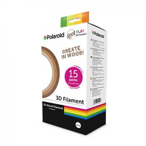 Pack Filamentos Polaroid Canetas 3D (WOOD 3 tons 1.75mm)