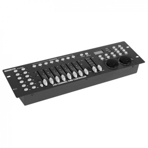 Controlador DMX de 240 Canais com 2 Jog Wheels
