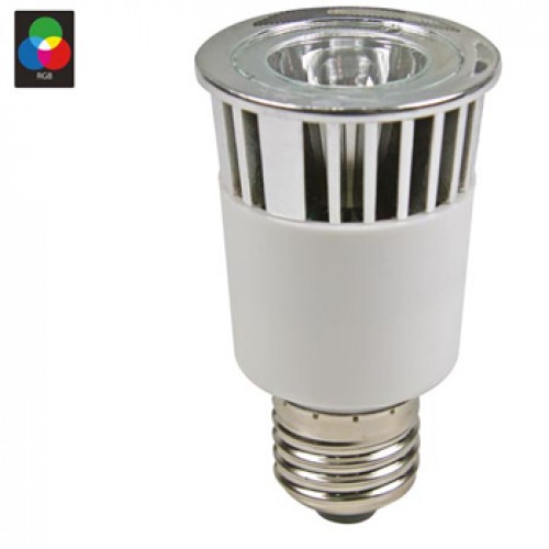 Lâmpada LED E27 5W RGB -