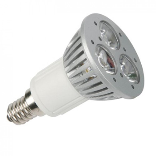 Lâmpada LED E14 3x1W Branco Neutro (3900-4500K) 230V