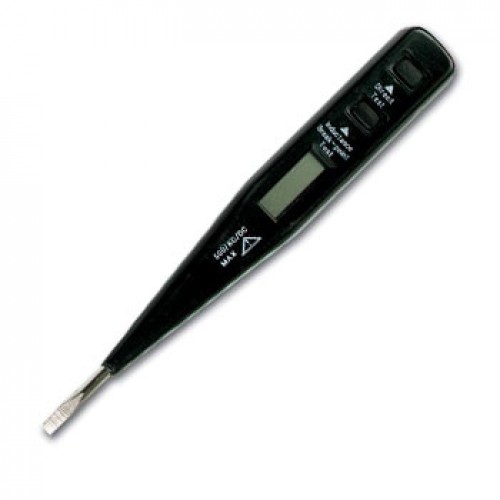 Detetor de tensão digital com LCD
