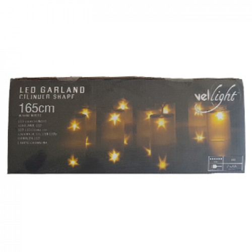 Grinalda LED com Holograma Cilíndrico