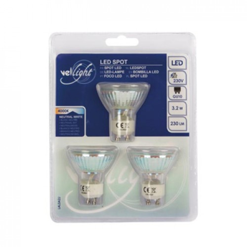 Lâmpada LED G10 Spot 3,2W Branco Frio (4000K) 220V - Pack 3u