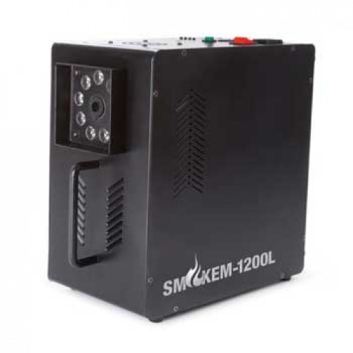 Máquina Fumo 1200W DMX Efeitos LED RGB