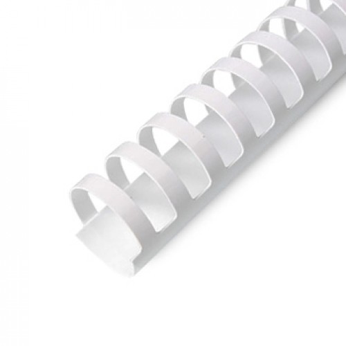 Argolas PVC Encadernar 25mm Branco 240 Folhas 35036 50un