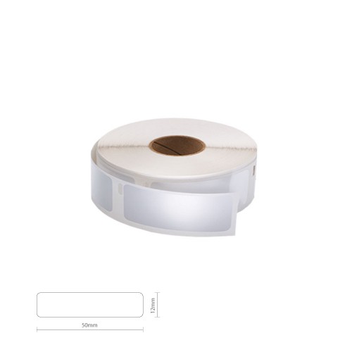 Etiquetas Papel Dymo 50mmx12mm Branco 1 Rolo (S0722460)