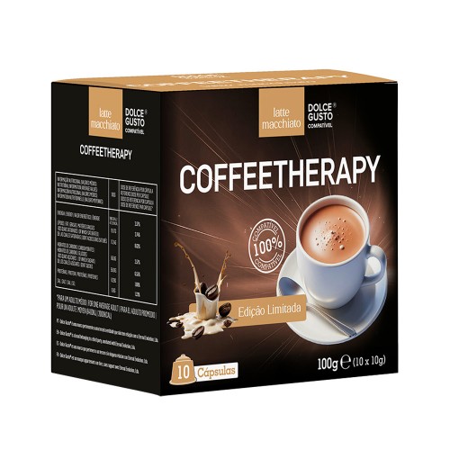 Cápsulas Café com Leite p/DG CoffeeTherapy 10un