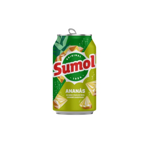 Refrigerante Com Gás Sumol Ananás Lata 330ml 1un