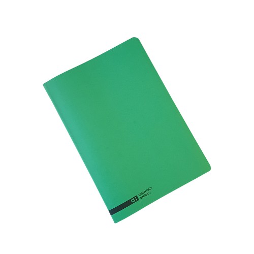 Caderno Agrafado A4 Quadric Ambar School Verde 48Fls 1un