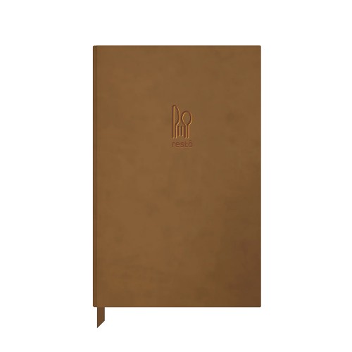 Agenda Restaurante 185x290mm Castanho