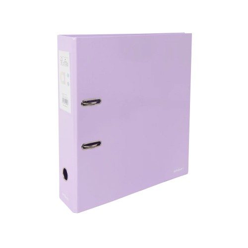 Pasta Arquivo L/L Ambar Classroom Mates c/Rado Pastel Roxo