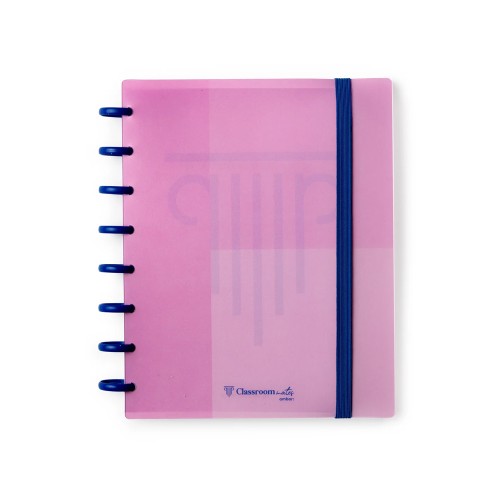 Caderno Inteligente A5 PP Ambar EcoSmart Rosa 100Fls 1un